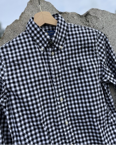 Košile dámská Ralph Lauren SLIM FIT kostkovaná