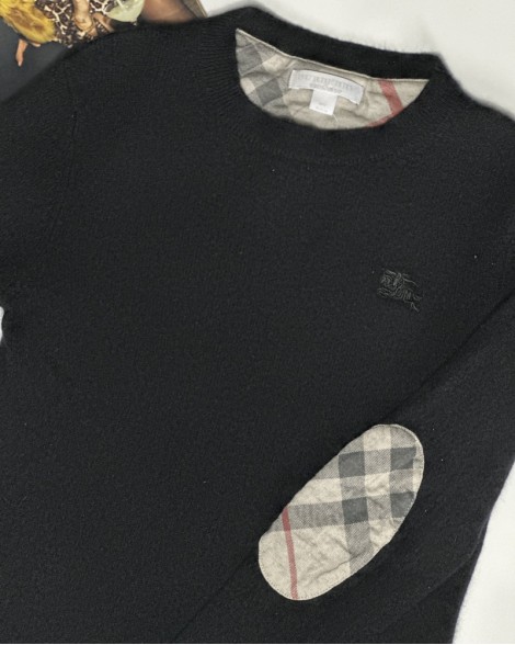Svetr dětský Burberry černý