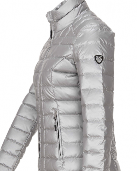 Bunda dámská Armani Jeans stříbrná