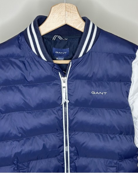 Bunda dětská Gant  Puffer modrá
