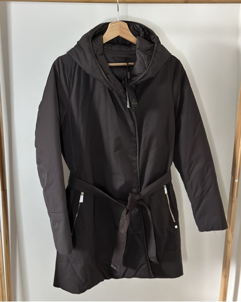 Bunda dámská Massimo Dutti hnědá