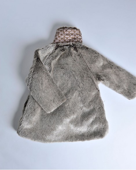 Kožich dětský Kenzo Kids hnědý